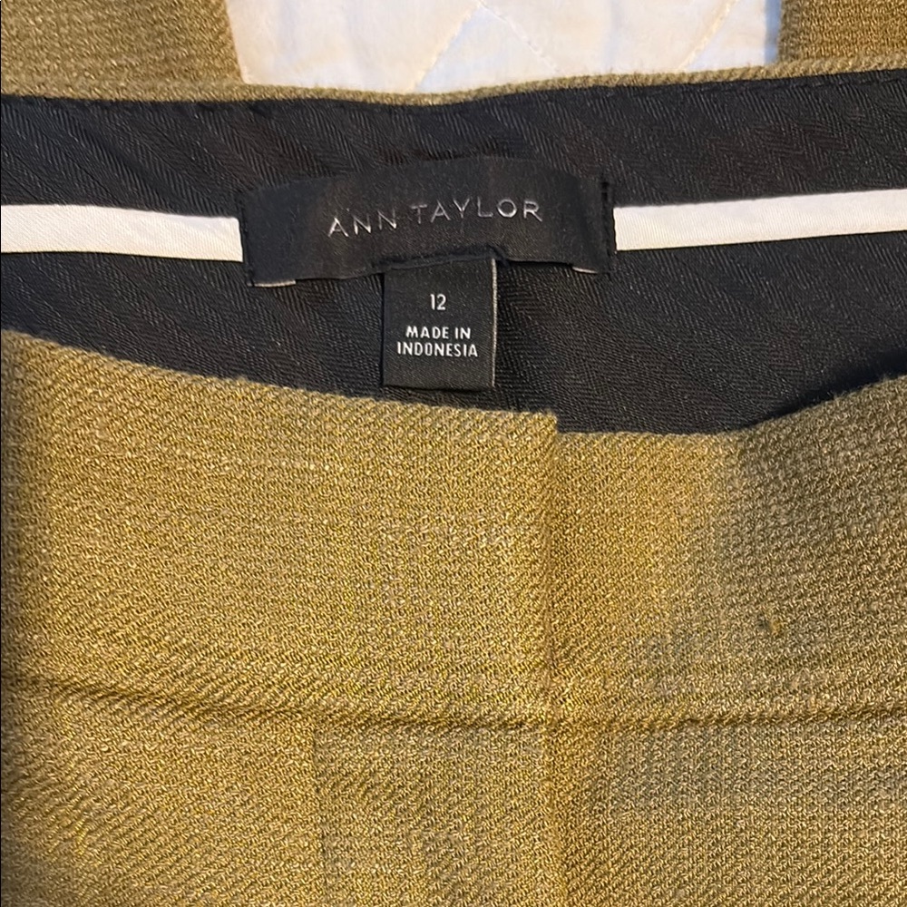 Ann Taylor Olive Women's Pants